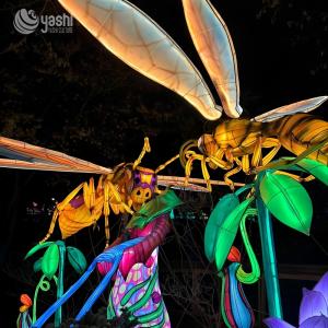 China Handmade Bee Shaped Animal Lantern 200CM with LED Light on sale