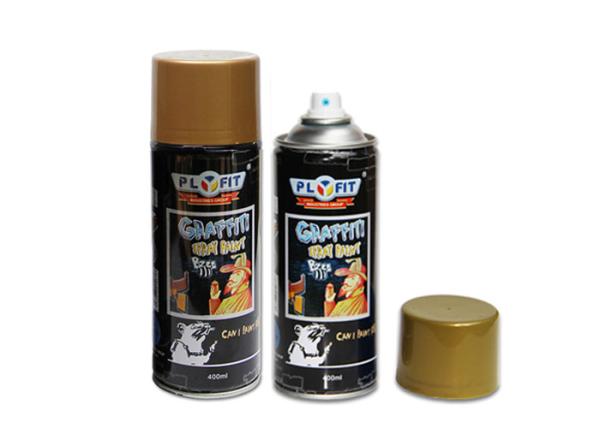 Multi Colors Matte Gold Spray Paint , UV Resistance Spray Paint For Glass