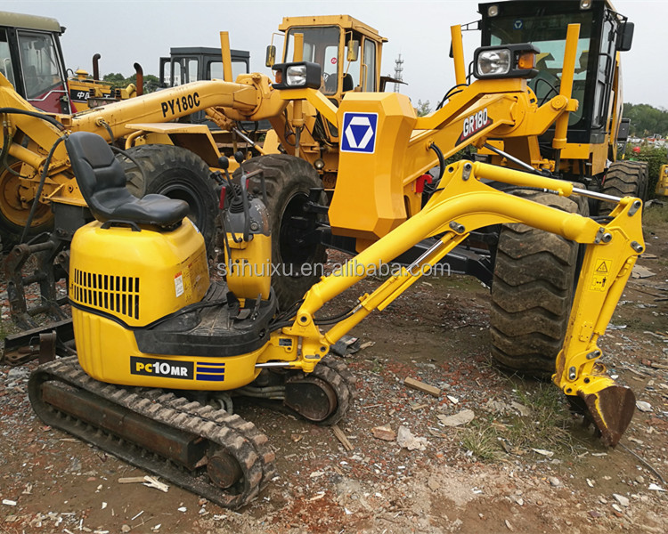 1ton used mini excavator komatsu pc10 second-hand excavator in japan