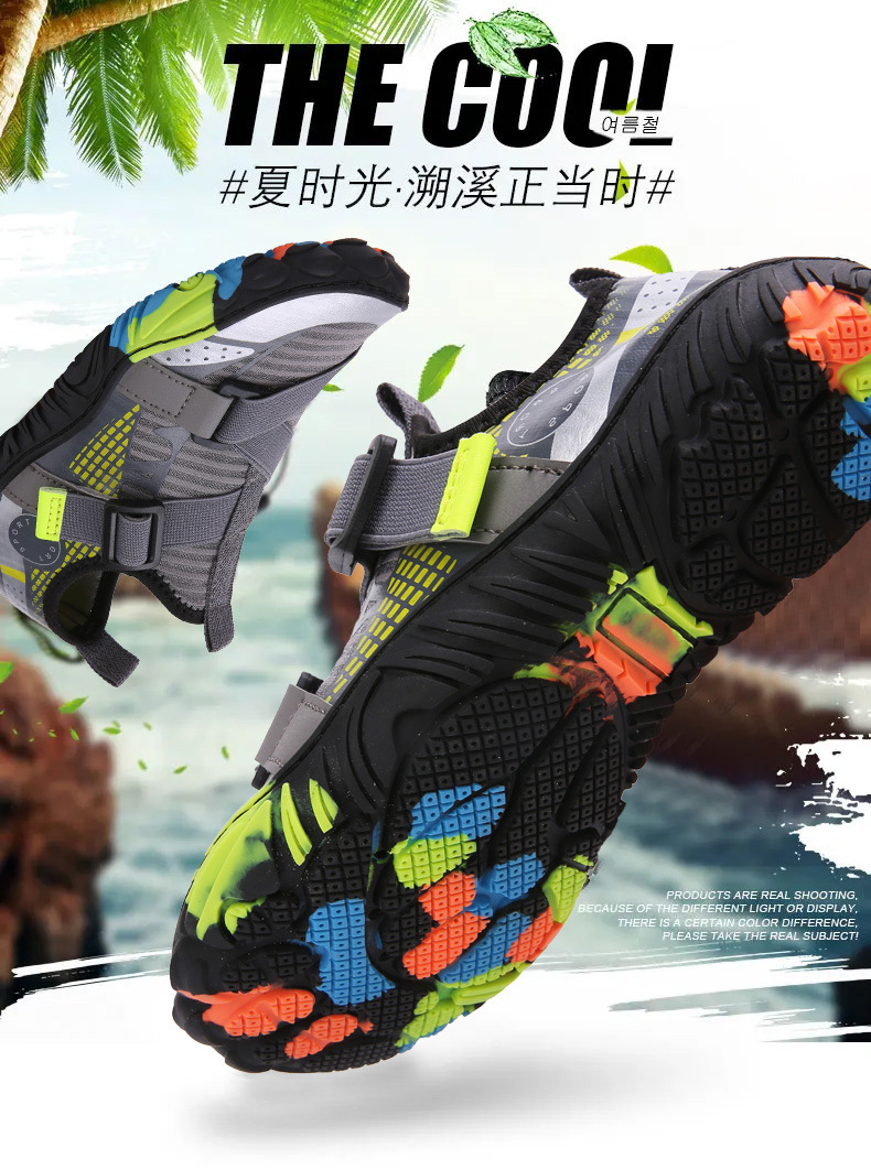 Summer New Arrival Parent-Child Beach Swimming Shoes Five-Finger Stream Shoes Outdoor Sports Hiking Shoes Couples Fitnes