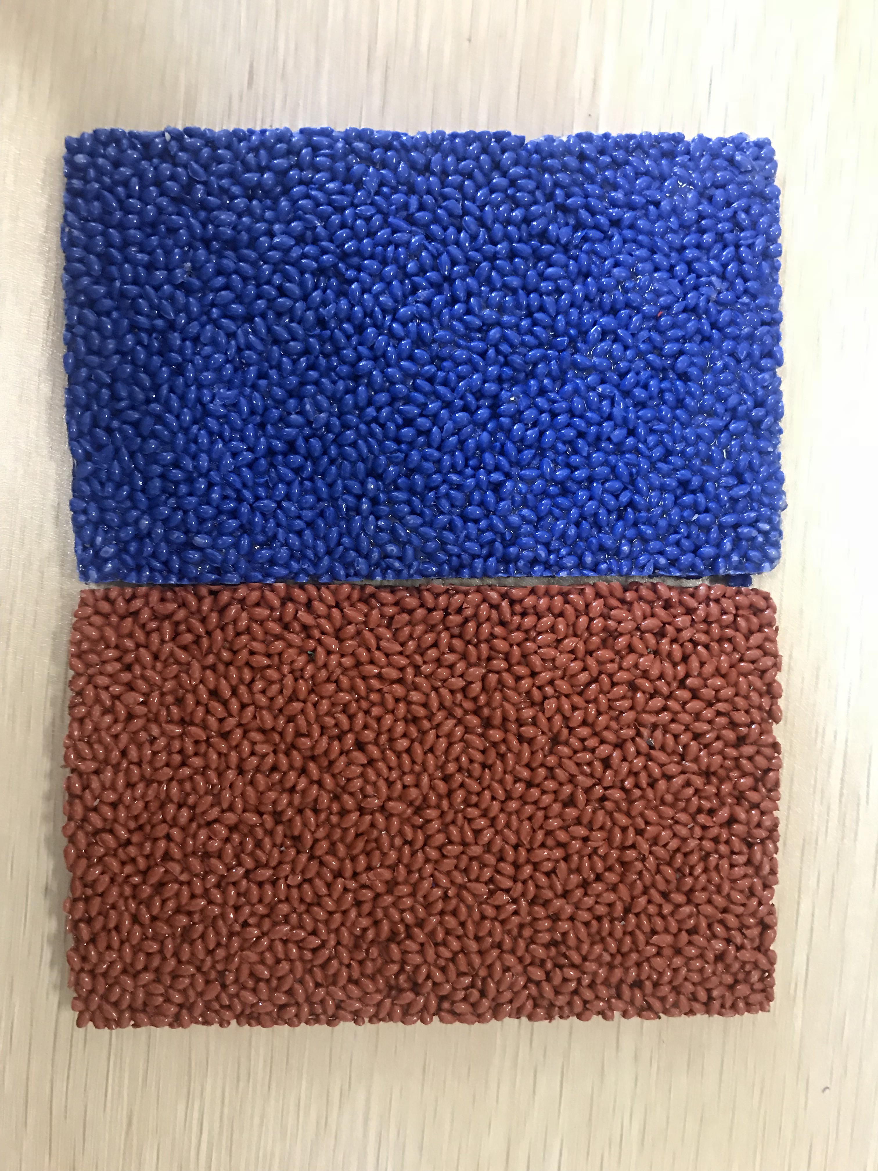 60 Shore A Anti Fading Biodegradable Rubber Granules Flooring