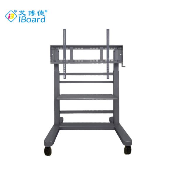 High Quality 40Kgs Interactive Whiteboard Stand Flat Screen Cart Lift Mute