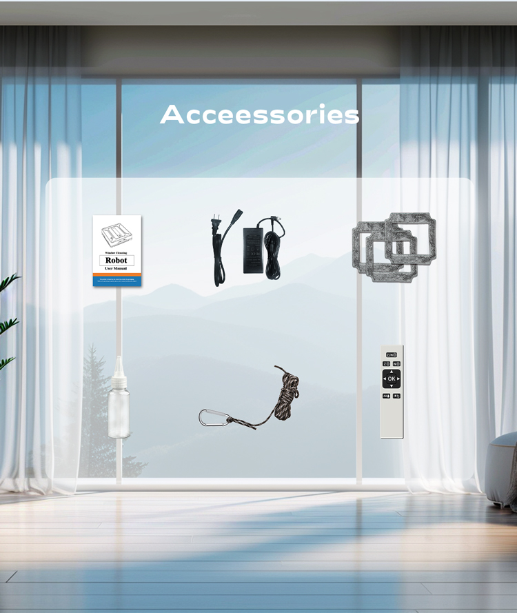 Huidi Home Intelligent Window Cleaning Robot Automatic Remote Control Cleaning Glass Artifact
