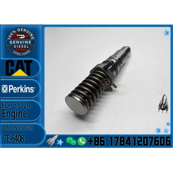 Quality C-A-T  3512A  Injector 7E-6408, Fuel Injector 111-3718 224-9090 7E-6408  10R3053 9Y-0052 961-4357 for sale