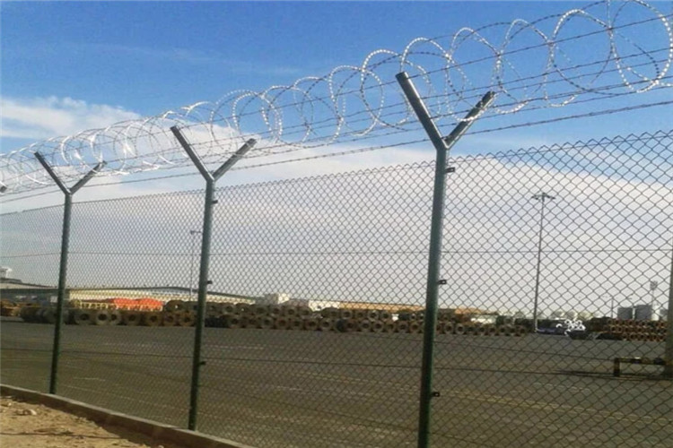 Powder Coated Sand Barriers With Different Sizes Form Fence Factory