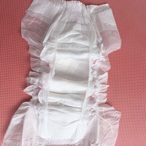 Cute Printing Breathable Magic Tapes Soft Baby Diaper Back Sheet Strong