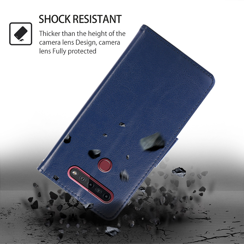Sample Wallet Leather Cover for LG Velvet V60 V50 V40 V30 Stylo K61 K52 K51 K50s K50 K42 K41s K22