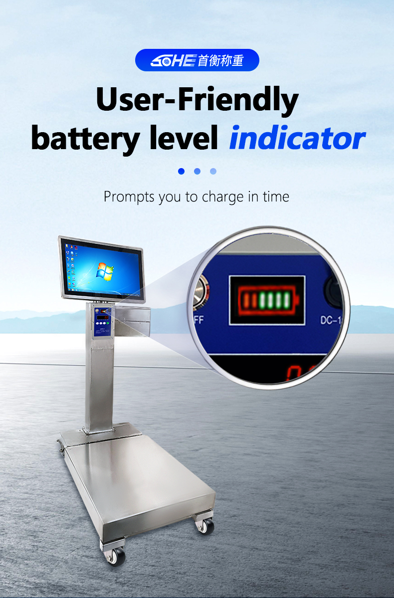 SOHE 40*50cm Full Waterproof Intelligent Scale High Accuracy for Mobile and Windows