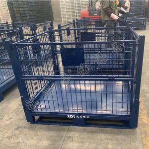 Foldable Stillage Pallet Cage Depth 800mm With Padlock Locking System