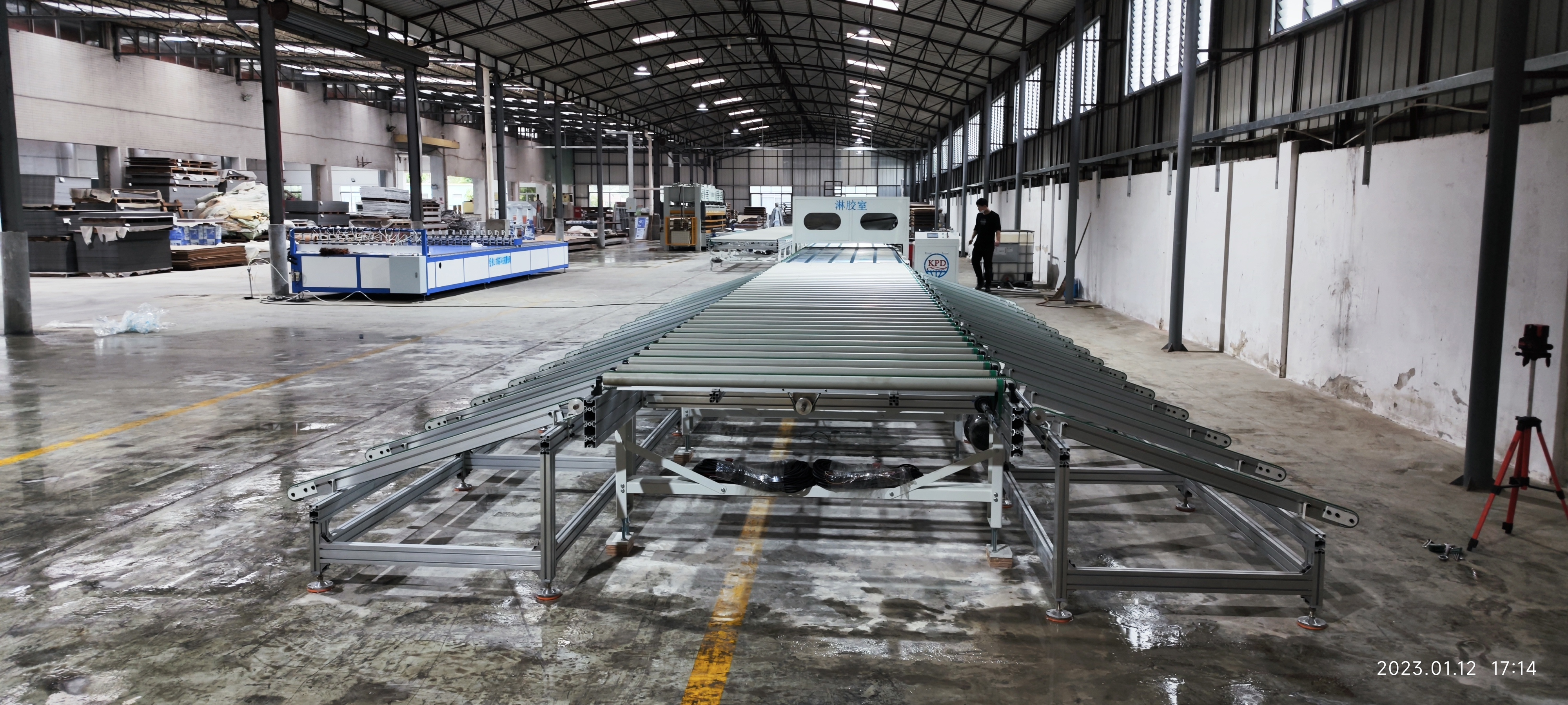 Solid Aluminium Panel PUR PU Epoxy Glue Spraying Machine with AB Glue Potting Applicator