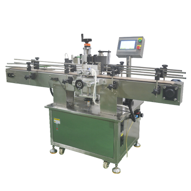 s Wine Bottle Soy Sauce Round Bottle Labeling Machine with 280mm Label Outside Diameter