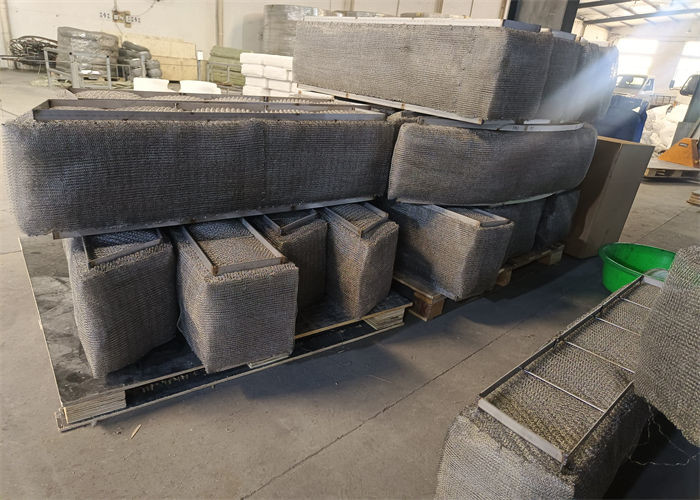 316 Stainless Steel Wire Mesh Demister DN300-6400mm Alkali Resistance