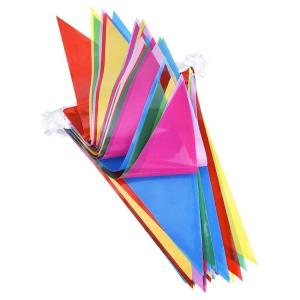 Custom Flags 68D/100D Polyester Custom Mini Triangle String Flags