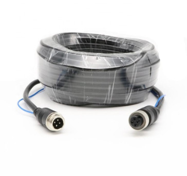 GX12 4 Pin Aviation Cable For Truck Rear View Backup Camera System