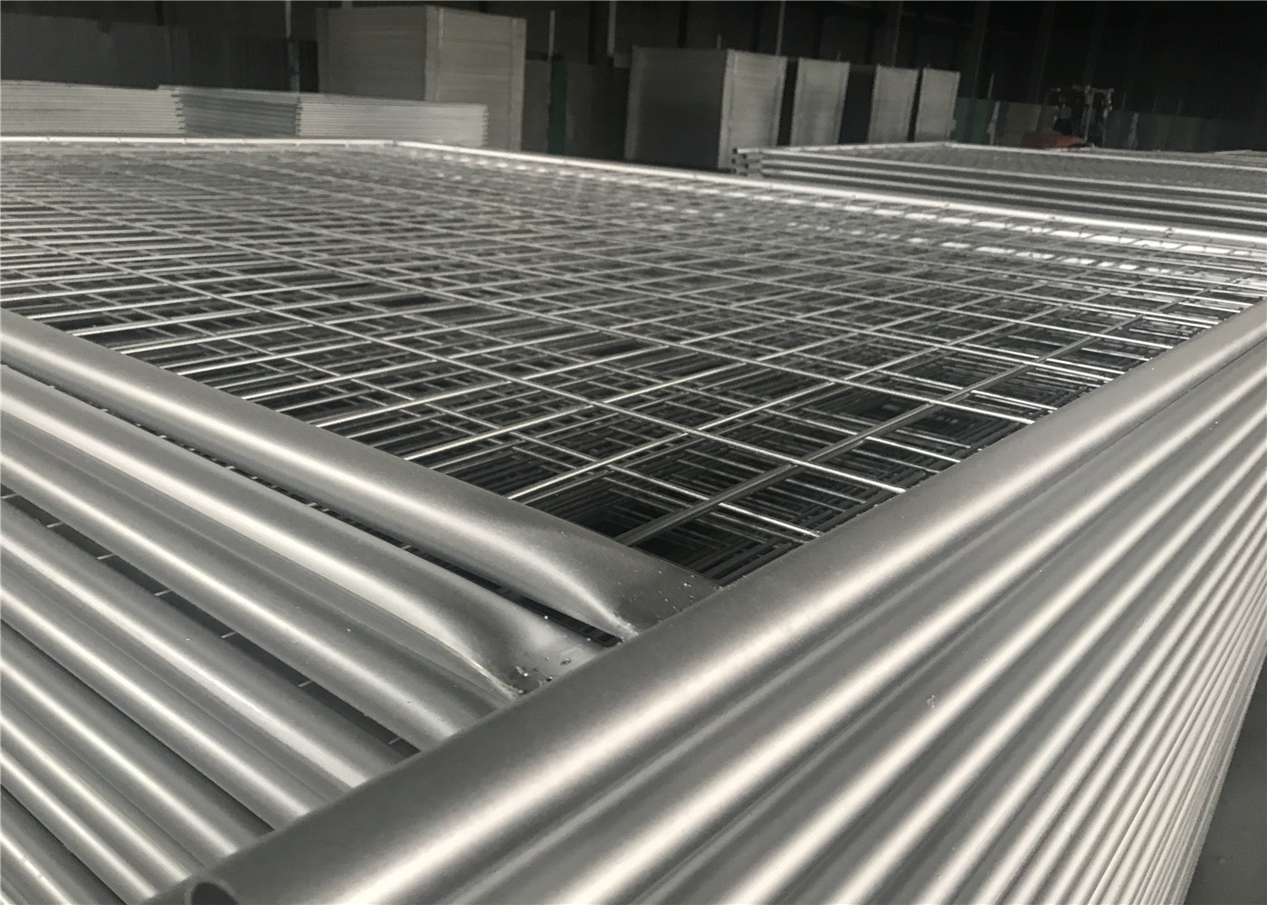 Temporary Fencing Panels NZS3750.15 Marine Standard 2.1mx2.4m OD 32mm x 1.80mm for Coolaroo, VIC, Melbourne Market