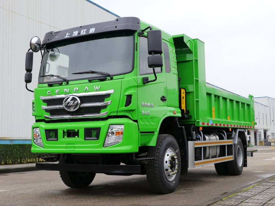 SAIC Hongyan Jiebao 180HP 240HP 4X2 Standard Version 4.2M 5.8M Dump Truck