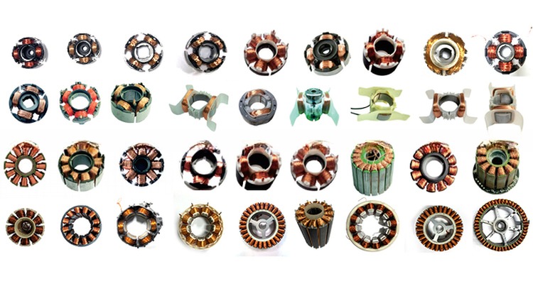 Customizable BLDC Motor Rotor and Stator Laminated Iron Core Stamping with 3M Powder