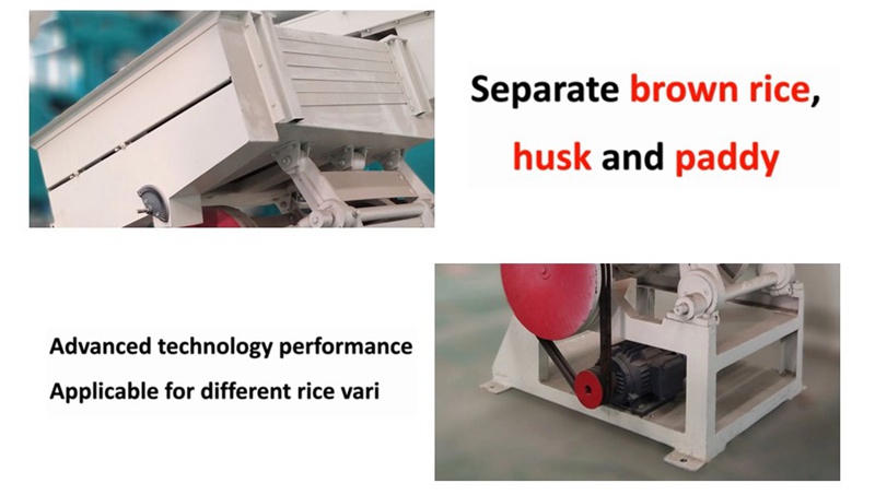 Paddy Separator Machine MGCZ100*8 for Rice Husk Separation in Local Service Location