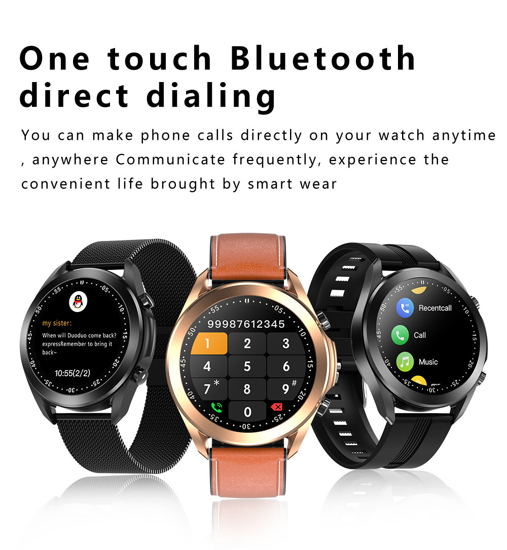 1.28inch DW95 IP67 Waterproof Smart Watch Qianrun Magnetic Charging Wearable