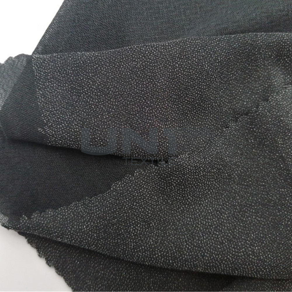 100D * 100D Stretch Garments Fusible Interlining Fabrics Circular Knit C1022WN