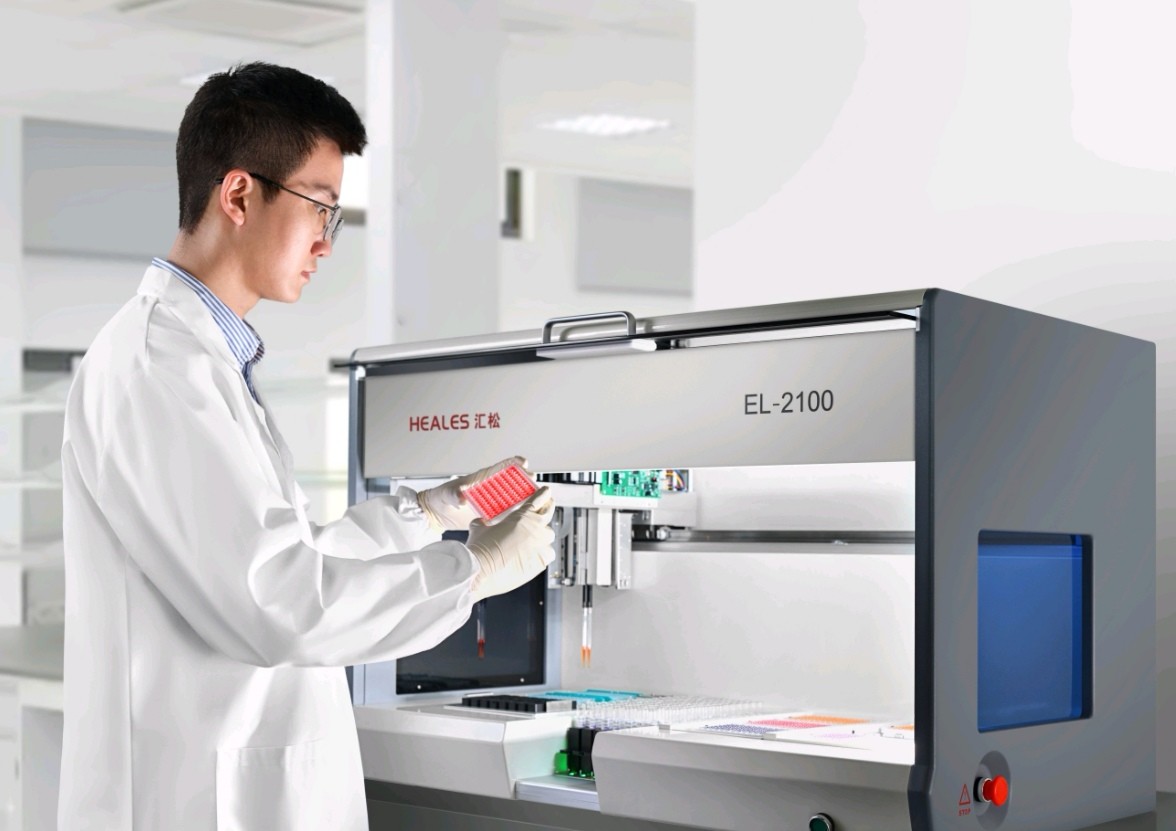 EL-2100 Robotic Automated Liquid Handling Systems Sample Transfer Dilution