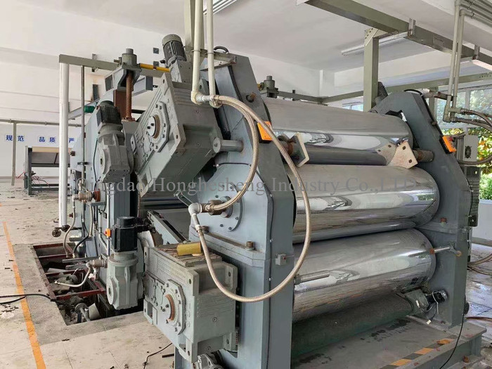 15KW To 280KW Rubber Sheet Rubber Calender Machine 250mm To 800mm Dia