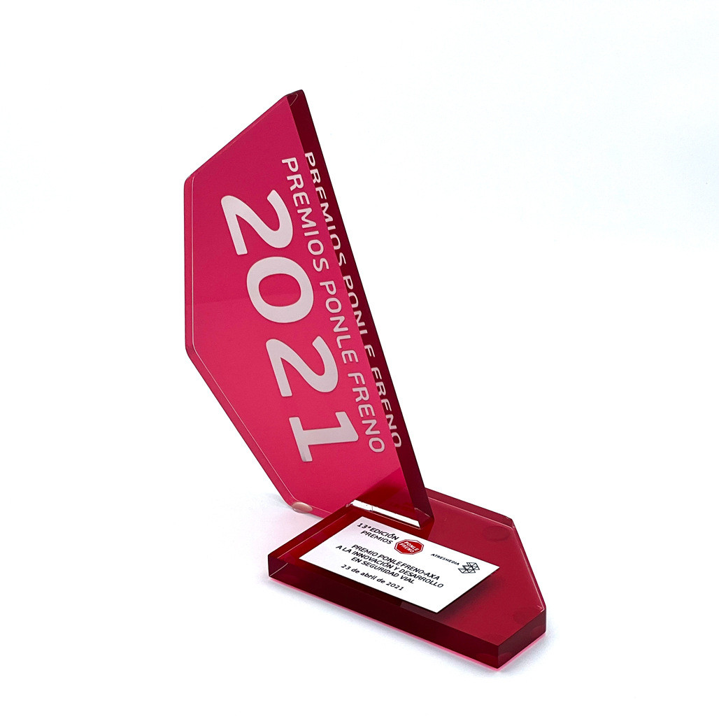 Engraving Customizable Custom Acrylic Awards for School Anniversary Gifts and Trophy