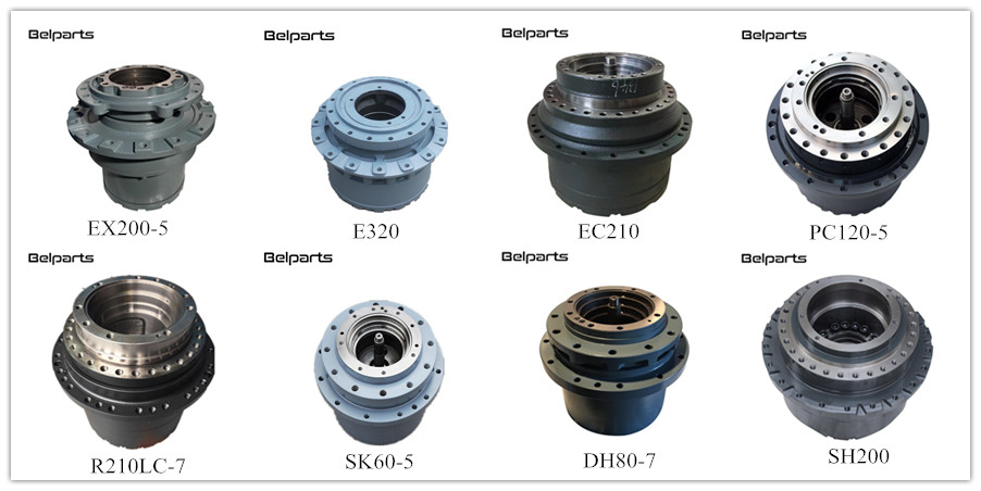 Belparts ZAX55 Excavator Parts Travel Motor Reduction Gear Box ZAX55-2 Travel Gearbox