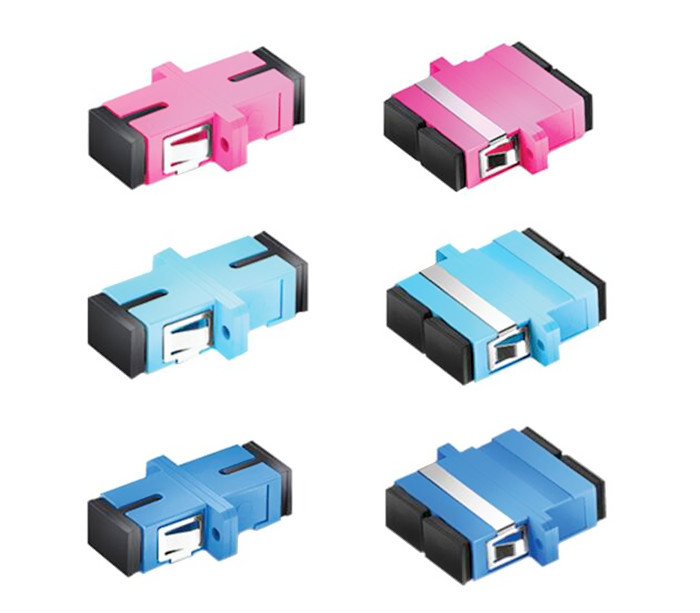 Single Mode 1310nm OS2 LC Simplex Adapter No Flange