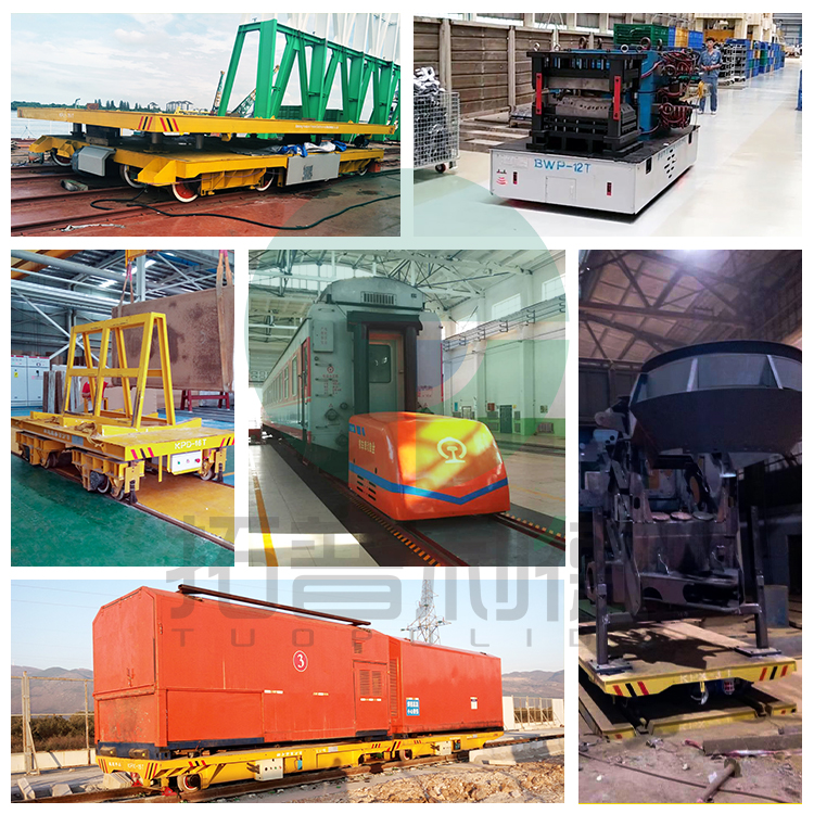 10 Ton Steel Factory Apply Low Voltage Railway Power Electric Transfer Cart