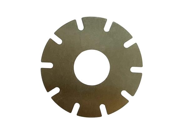 Heavy Duty Carbon Steel Round Shock Valve Shims / Valving Shims with Stamping