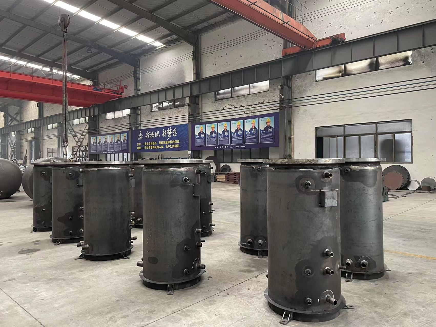 10L CRN Nitrogen Pressure Vessel Stainless Steel 100bar