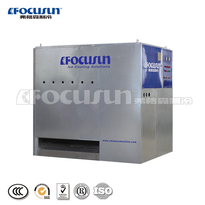 Make Cold Drinks with Ease Focusun 3 Ton Tube Ice Air Cooling Machine Automatic Ice Maker