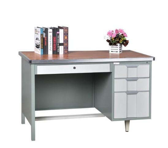 3 Drawer Office Teacher Steel Computer Table Metal School Office Room Reading