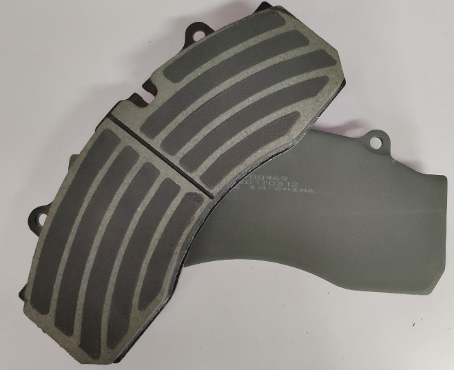 WVA29185 Commercial Vehicle Brake Pads , C.V. Brake Pad For YUTONG Bus