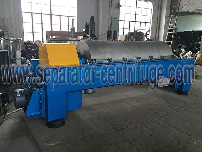 Metal Industrial Decanter Centrifuges For Olive Oil / Wast Water Treatment System