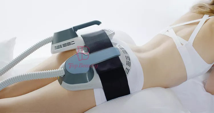 Electric Muscle Stimulation EMS EMShapeing Machine Weight Loss Fat Burn