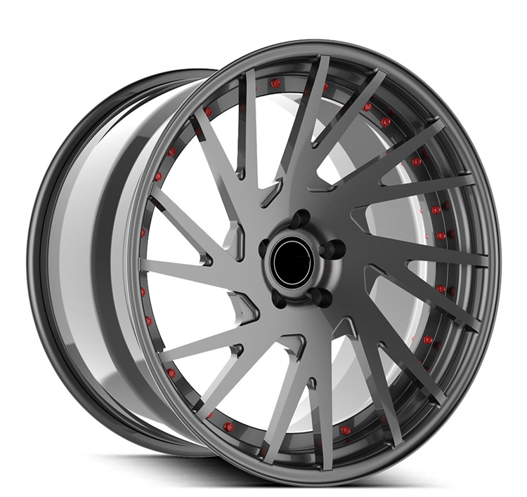 Customized 19 20 21 22 inch 2 piece custom Forged wheels 5x112 5x120 5x114.3 5X130