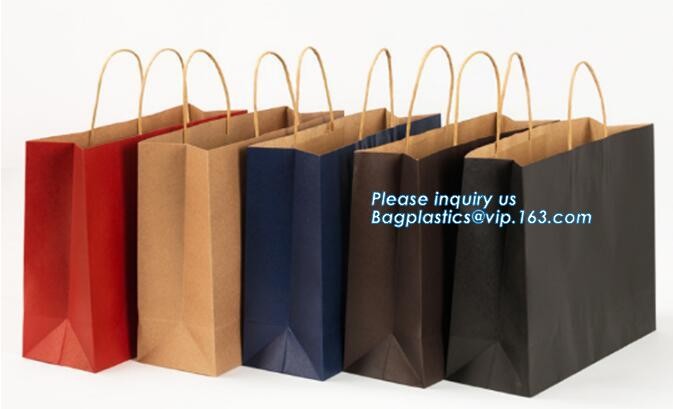wholesale luxury custom logo fancy paper gift box for wallet,Customized Red Printed Kraft Paper Shopping Bag with Handle