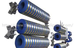  Crane Electrical Slip Ring Assembly 250~500RPM With Carbon Brush Holder Manufactures