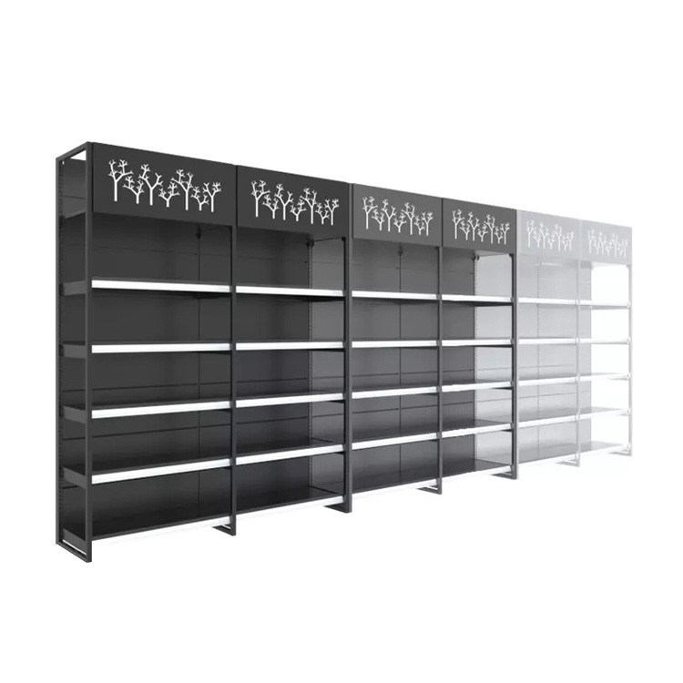 Customized Supermarket Shop Shelving Retail Store Metal Display Stand Racks