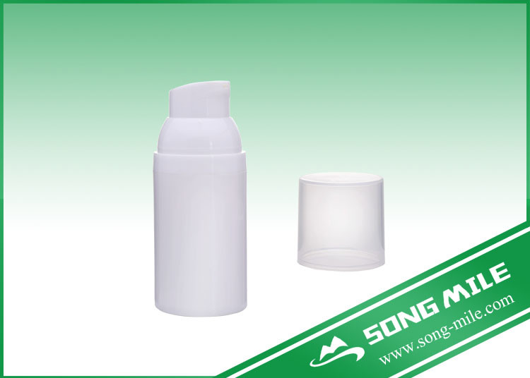 Wholesale PP White Plastic Airless Bottle in Different Capacity