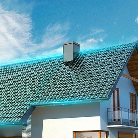 Hot Sellers BIPV Solar Panel Roof System Color Solar Panel Tile Curved Tile Villa Solar Roof PV Tiles