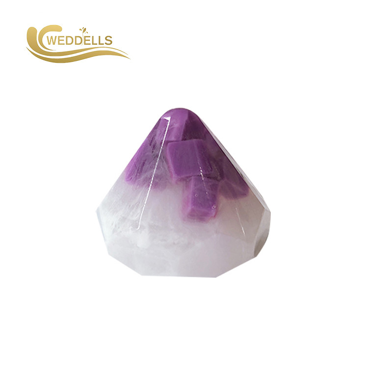 Adults Gemstone Soap / Handmade Crystal Soap Rocks Art Mineral Essential Oil