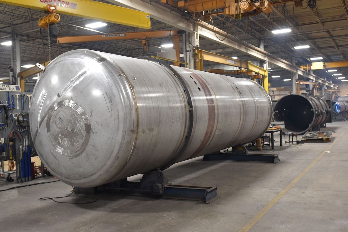 Low Pressure Chemical Pressure Vessels Stainless Steel Reaction Vessel