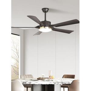 Factory Minimalist 52-inch Ceiling Fan With LED Light 5 Blades Remote Control