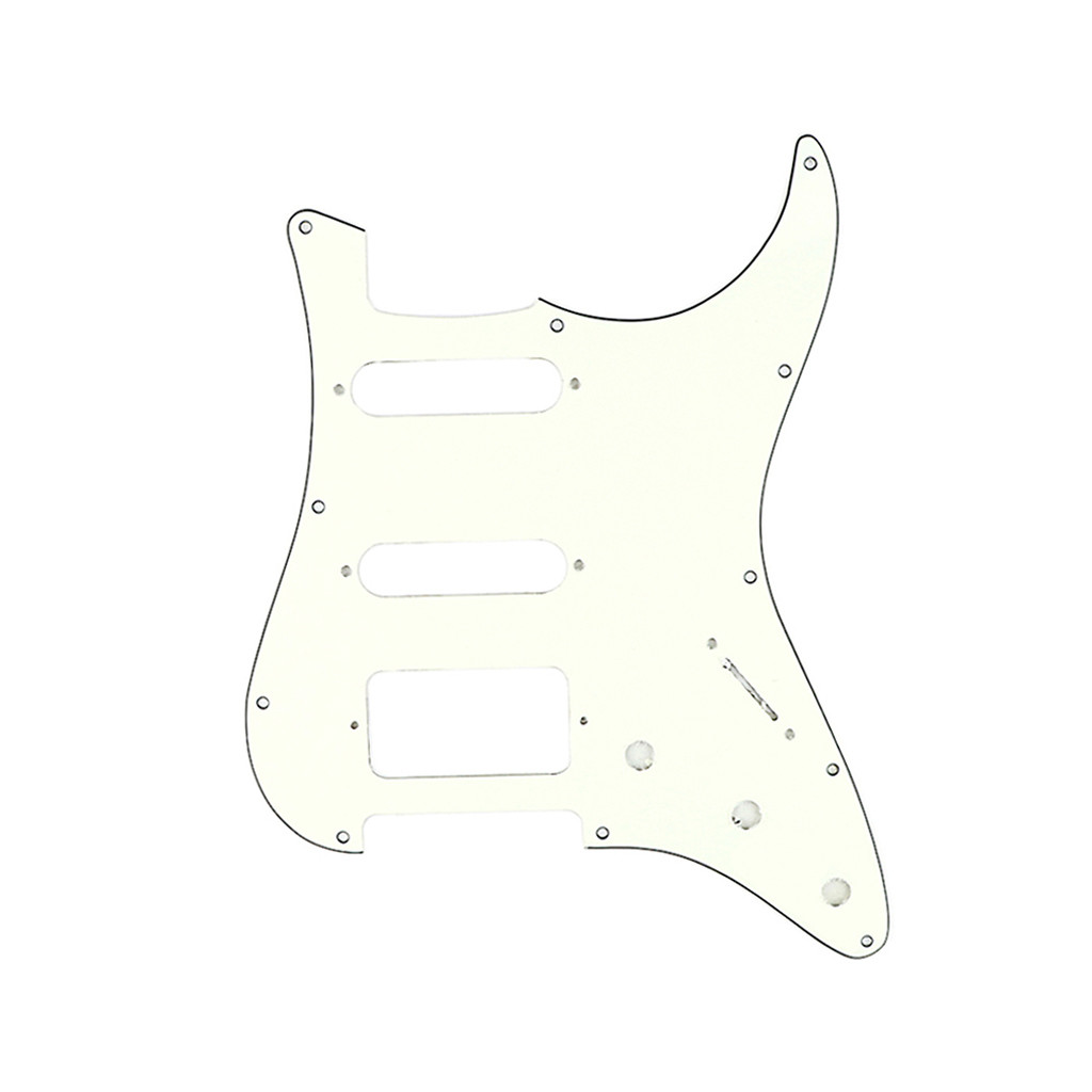 Guitar Pickguard SSH 11 Holes PVC Leopard print Single Coils Humbucker Scratch Plate For USA ST Style Guitar Accessories