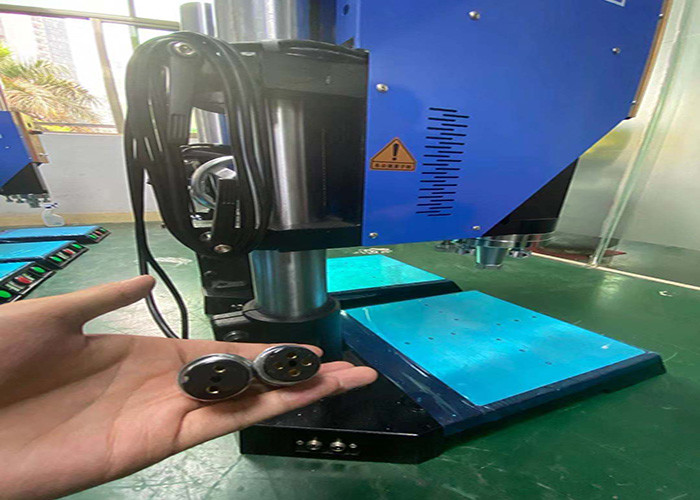 Blue Plastic 220V Ultrasonic Rotary Welding Machine
