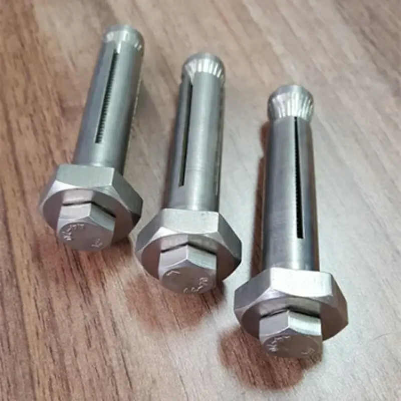 Carbon Steel Sleeve Type Expansion Anchor Stainless Steel Polished Hex Head Anchor