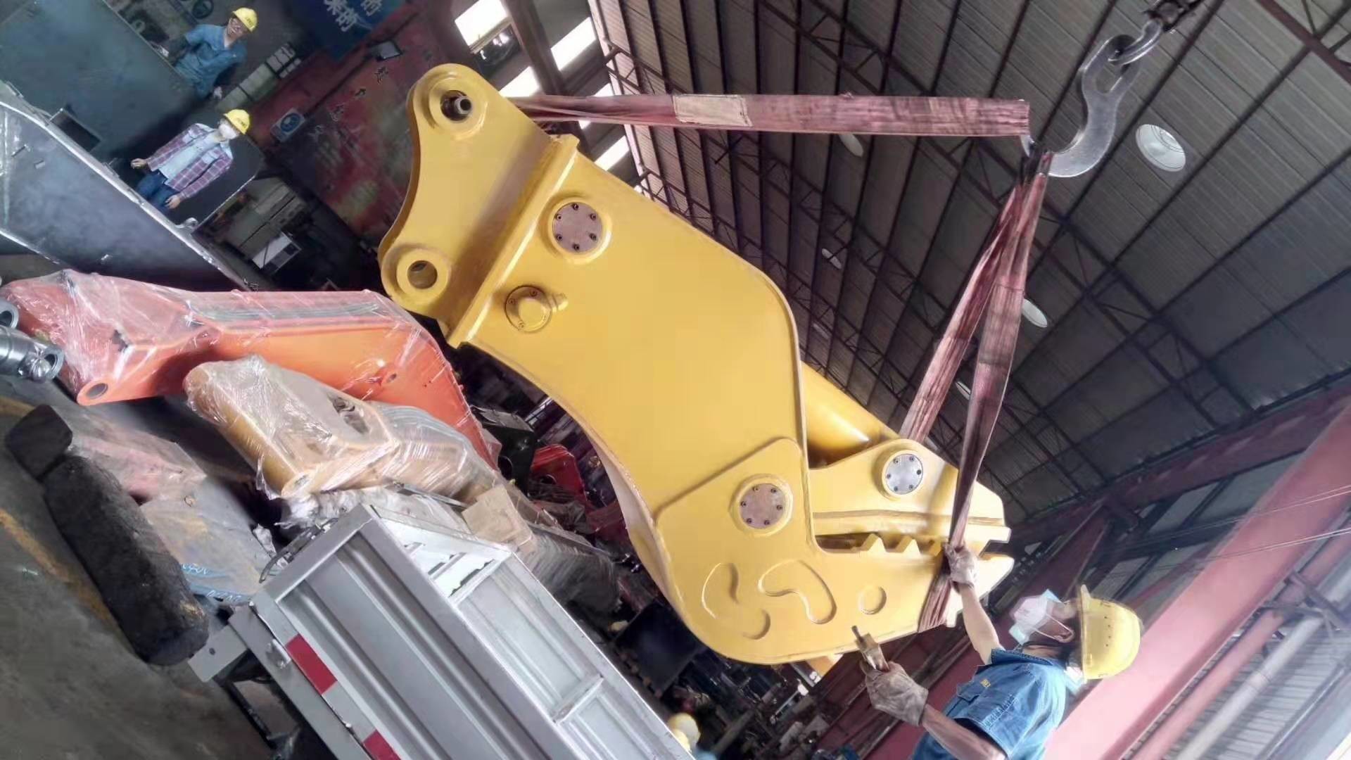 360 Degree Rotating Excavator Hydraulic Concrete Pulverizer Crusher Demolition Tools
